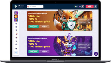 Bónus de boas-vindas pelo registo Bónus de boas-vindas pelo registo no Safecasino