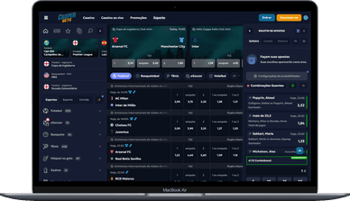Mercados desportivos disponíveis na plataforma Cash Lounge