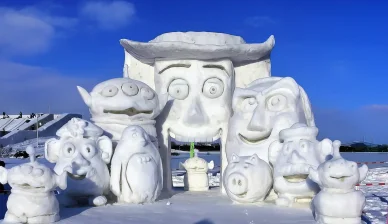 市民雪像制作 第69回(2018年) 1位 トイストーリーマニア！ / K Club