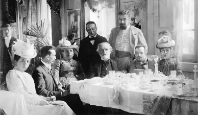 Verdi con gli amici a Montecatini Giuseppe Verdi con gli amici