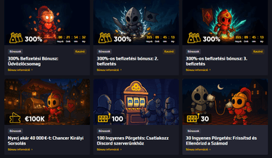 Chancer casino bónusz