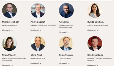 Mastercards ledningsgrupp