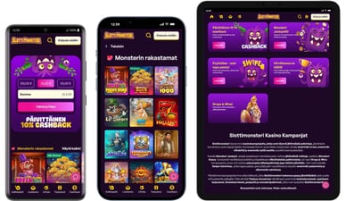 Slotti Monsteri casino mobiili