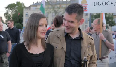 Dúró Dóra és férje, Novák Előd Dúró Dóra férje