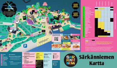 särkänniemi kartta