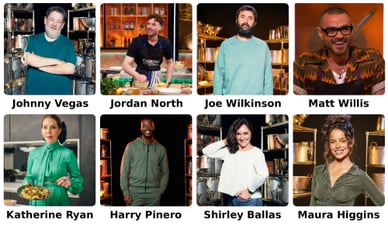 cooking with the stars contestants