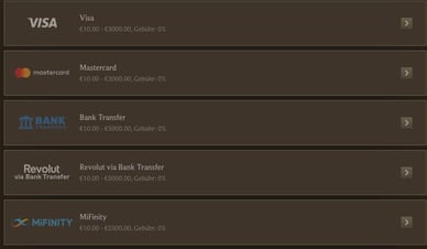 Auszahlungs Casino Realz Casino DE Auszahlungsmethoden