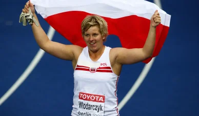 Anita Włodarczyk w 2008-2013 Anita Włodarczyk w Berlinie, 2009 rok