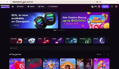 dex sport casinoio