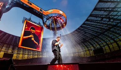 Festiwal Zorza Podsiał David na festiwalu Zorza