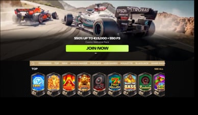 SpinFormula Casino Willkommensbonus