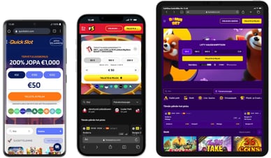 Mastercard casino mobililaitteella