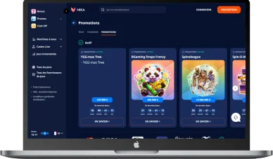 Offres de bonus Nika Casino. Bonus de bienvenue Nika Casino.