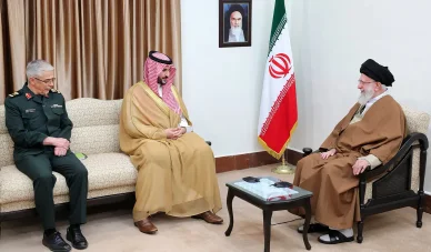 Spotkanie Ali Chameneiego z przedstawicielami Arabii Saudyjskiej