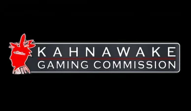 Kahnawake Gaming Commission registre des licences. Kahnawake Gaming Commission logo officiel KGC.