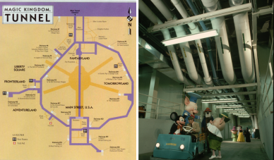 Карта підземних тунелей