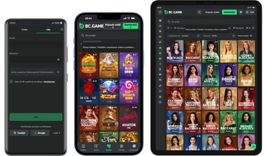 bc game casino mobiili