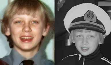 Daniel Craig da bambino