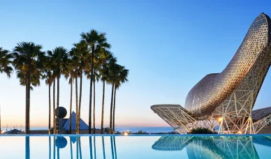 Hotel Arts Barcelona, widok na morze