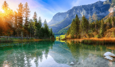 Berglandschaften und Wälder des Bayerischen Waldes