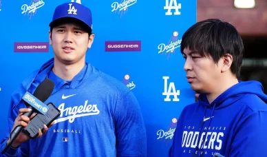 大谷翔平の専属通訳者として 铃原一平和大谷翔平