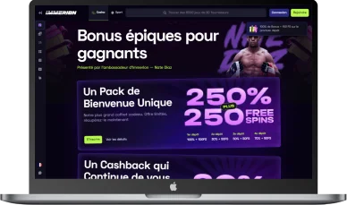 Immerion casino — pack de bienvenue.