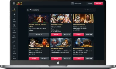 TheSlotz Casino avec offres bonus. Promotions et bonus actifs sur TheSlotz Casino.