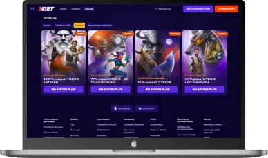 Bonus casino X3Bet. Promotions casino X3Bet disponibles.