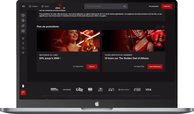 Bonus proposés par PlaceBet casino.