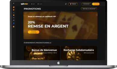 Promotions exclusives du Casino Spinstar. Bonus et offres du Casino Spinstar.