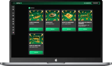 Uspin.Me Casino promotions hebdomadaires et spins.