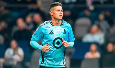 Piłkarz James Rodríguez