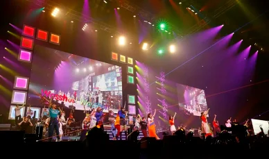 ステージと設備 アニサマ