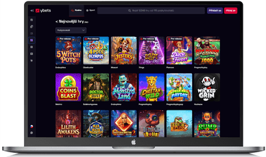 Hry v Ybets Casino