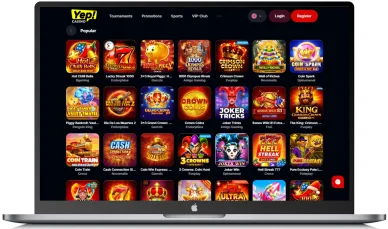 Hry v kasíne Yep Kasínové hry v Yep Casino