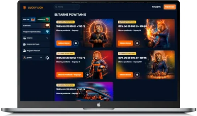 Bonusy i Promocje LuckyLion Casino online — bonusy