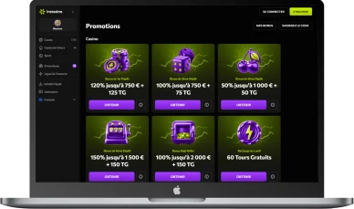 Offres de bonus Instasino.