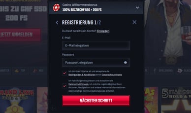 Mafia Casino Registrirung