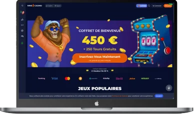 Bonus de bienvenue Nine Casino.