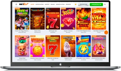 Gry w kasynie Gry w BetRiot Casino