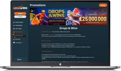 Turnieje Turnieje w Locowin Casino