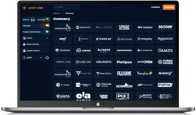 Dostawcy gier w kasynie Dostawcy gier w LuckyLion Online Kasyno