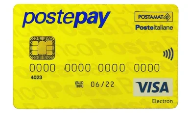 Pagamenti con Postepay Carta prepagata Postepay