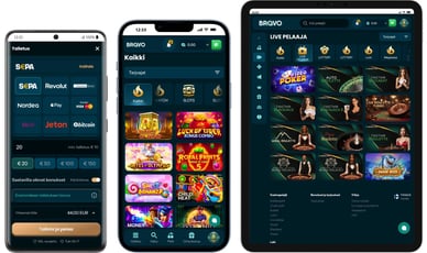 Mobiilikasinot bravo play