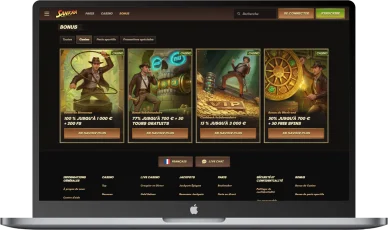 Offres casino Sankra bonus.