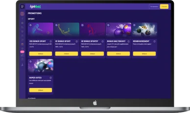 Bonus sportifs d'Igo.bet Casino.