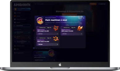 Bonus de bienvenue Aphrodite à 700 %.