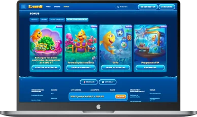 Promotions spéciales et VIP Spinfin.