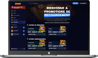 Smash Casino offres promotionnelles. Smash Casino bonus et promotions.