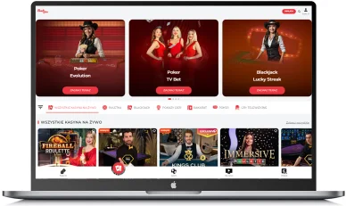 Kasyno na żywo Kasyno RealSpin na żywo